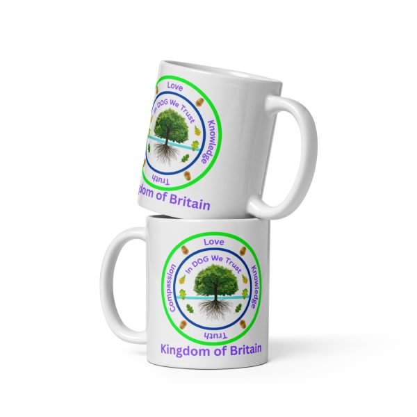 KoB DOG White glossy mug - Image 2