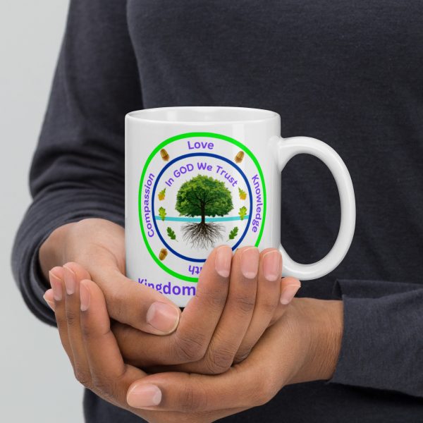 KoB White glossy mug - Image 2