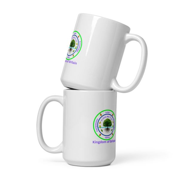 KoB DOG White glossy mug